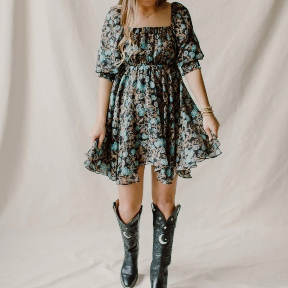 MISA Los Angeles | Ellie Dress in Goldleaf - Size XS - Picture 12 of 13